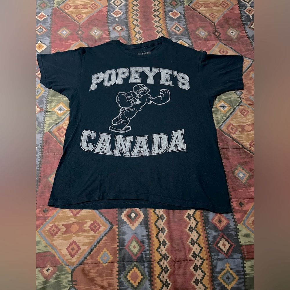 Popey’s Supplements T-Shirt Unisex Size L